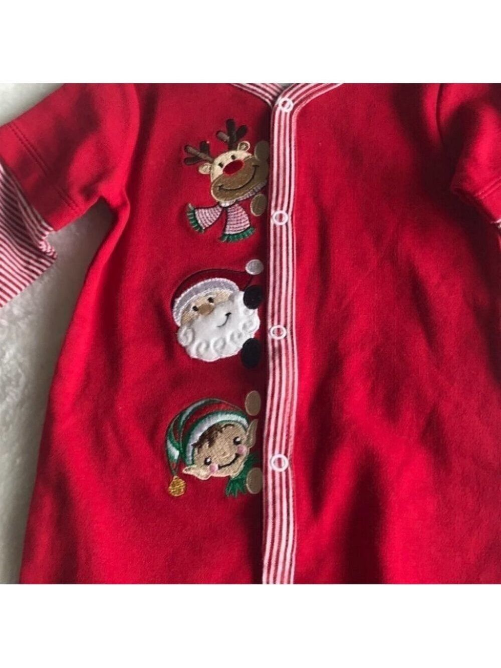 STARTING Out -  Like New One Piece Christmas Pajamas